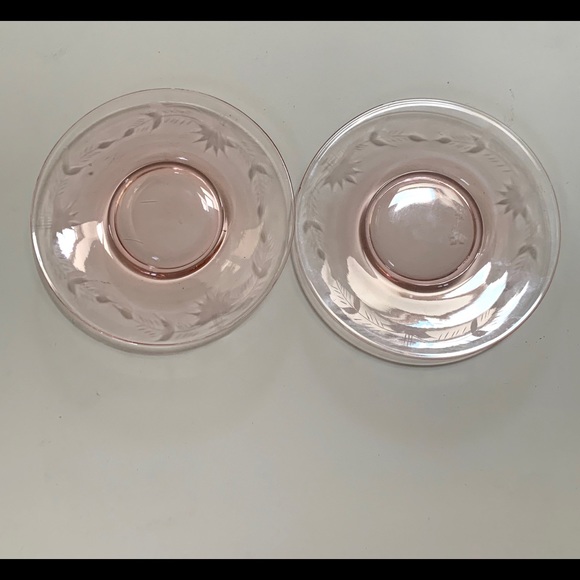 Set of 2 Pink Desert Plates - Picture 4 of 6